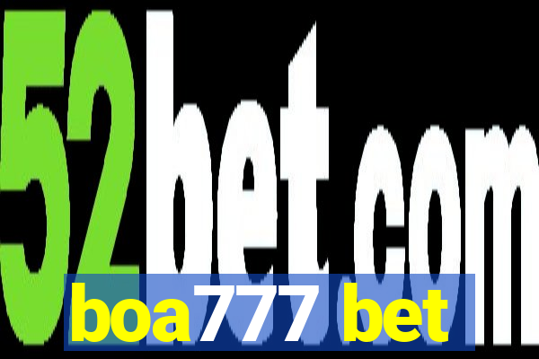 boa777 bet